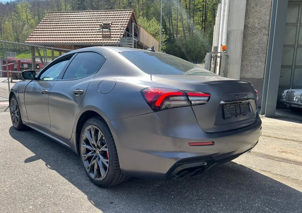 Maserati Ghibli cena 136900 przebieg: 75688, rok produkcji 2021 z Głubczyce małe 46